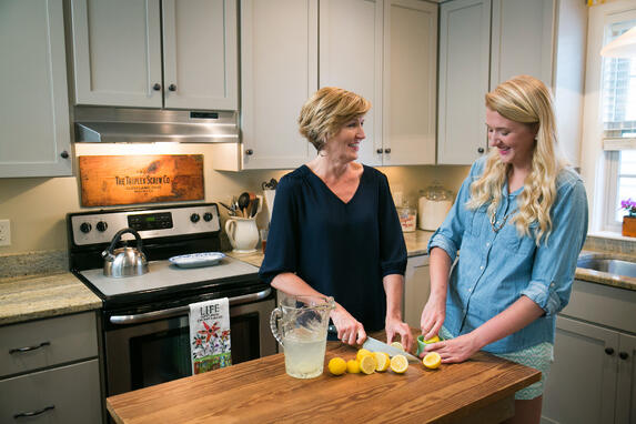 Wendy Bass and Daughter